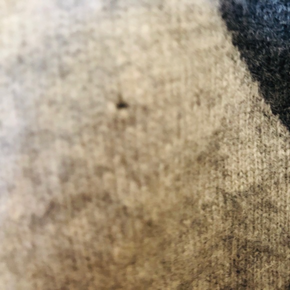 Mens Cashmere Argyle Sweater Gray Green  XL Apt 9 - Picture 9 of 9